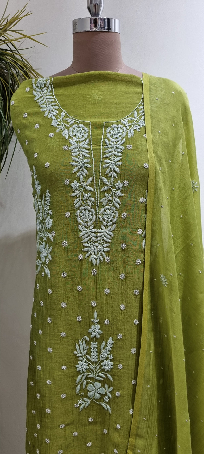 Soft Chanderi 2 Piece Kurta Set