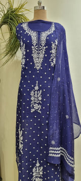 Soft Chanderi 2 Piece Kurta Set