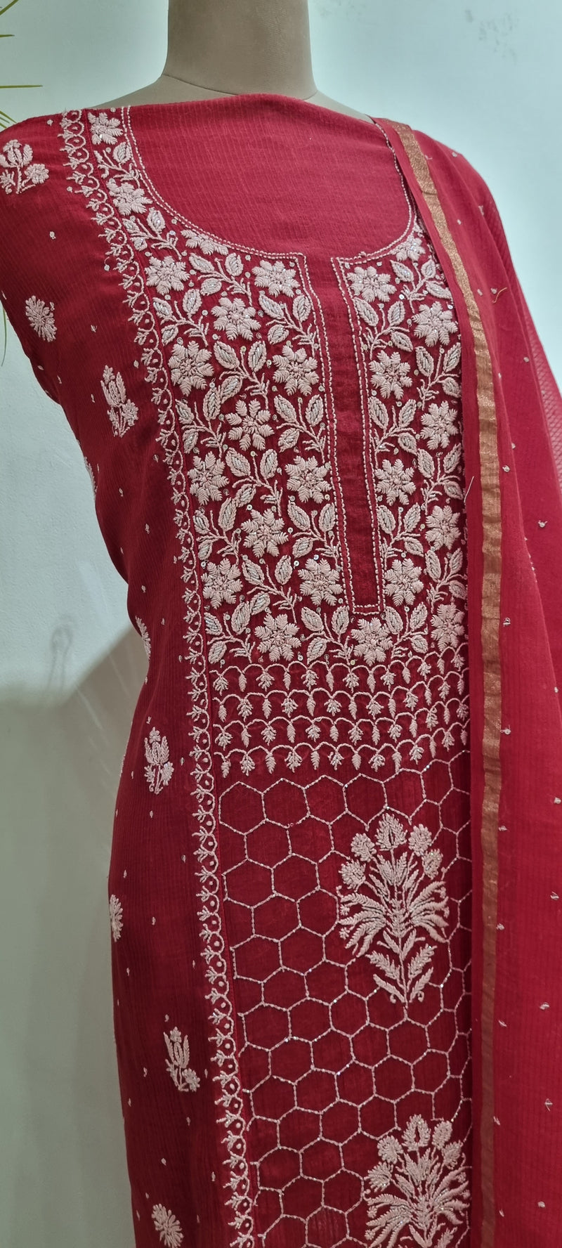 Soft Chanderi 2 Piece Kurta Set