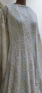 Pure Georgette Anarkali 2 Piece Set