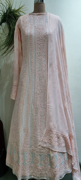 Viscose Georgette Anarkali 2 Piece Set