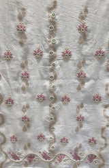Chanderi Silk with Banarsi Booti 2 Piece Kurta Set