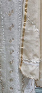 Chanderi Silk with Banarsi Booti 2 Piece Kurta Set