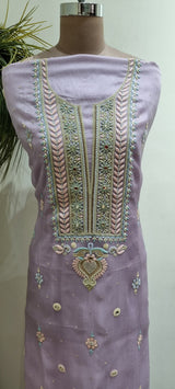 Pure Organza 2 Piece Kurta Set