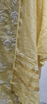 Tissue Chanderi 2 Piece Kurta Set