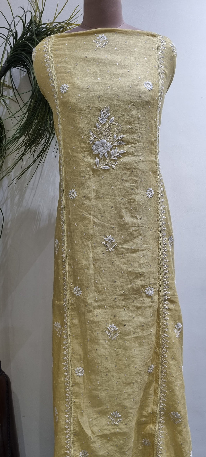 Tissue Chanderi 2 Piece Kurta Set