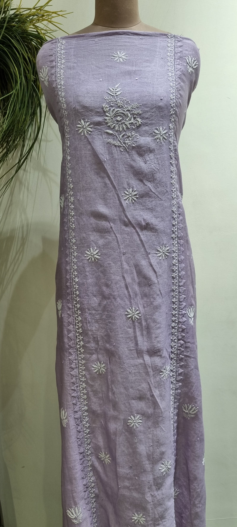 Tissue Chanderi 2 Piece kurta Set