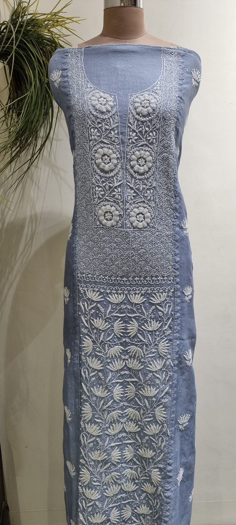 Tissue Chanderi 2 Piece kurta Set
