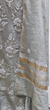 Tissue Chanderi 2 Piece Kurta Set
