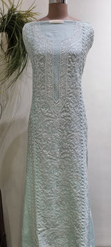 Silk Chanderi 2 Piece Kurta Set