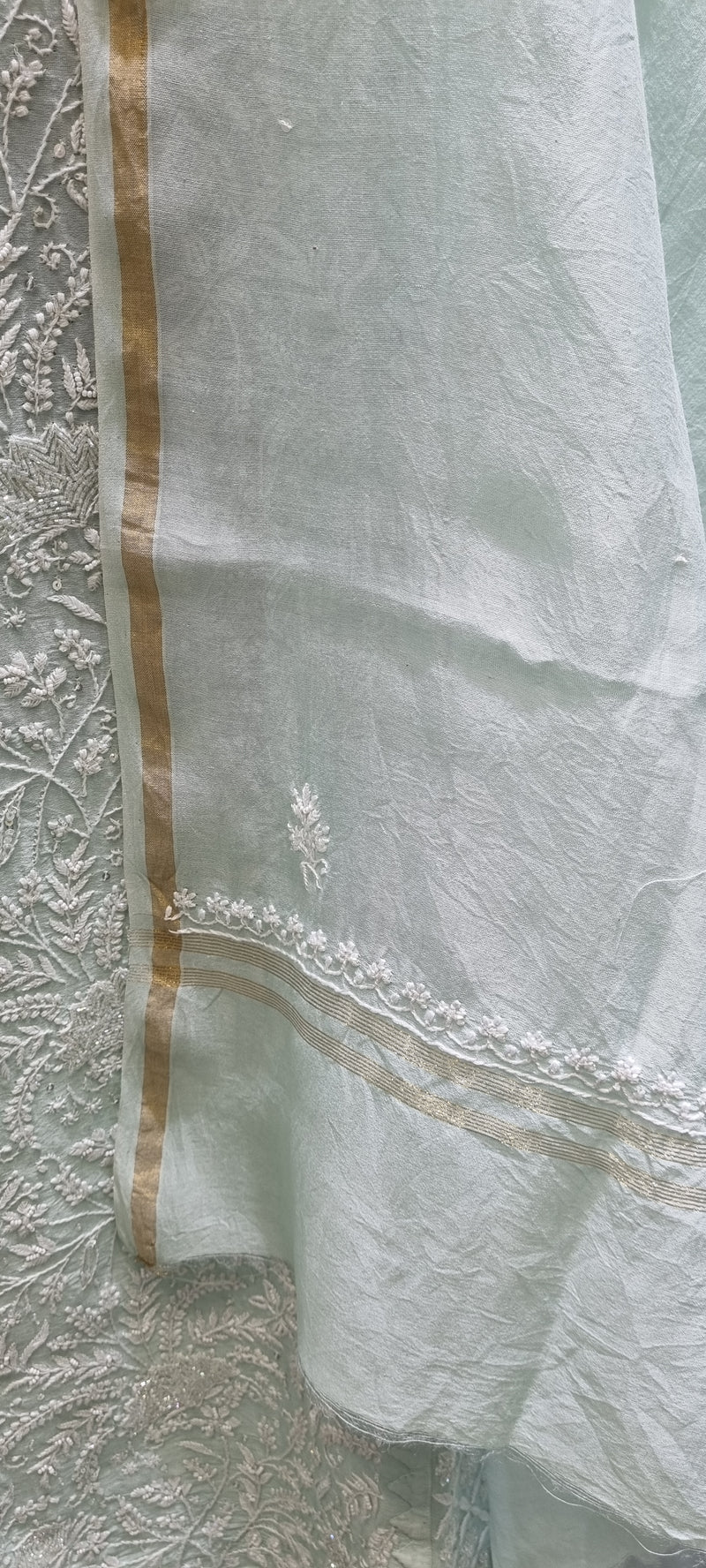 Silk Chanderi 2 Piece Kurta Set