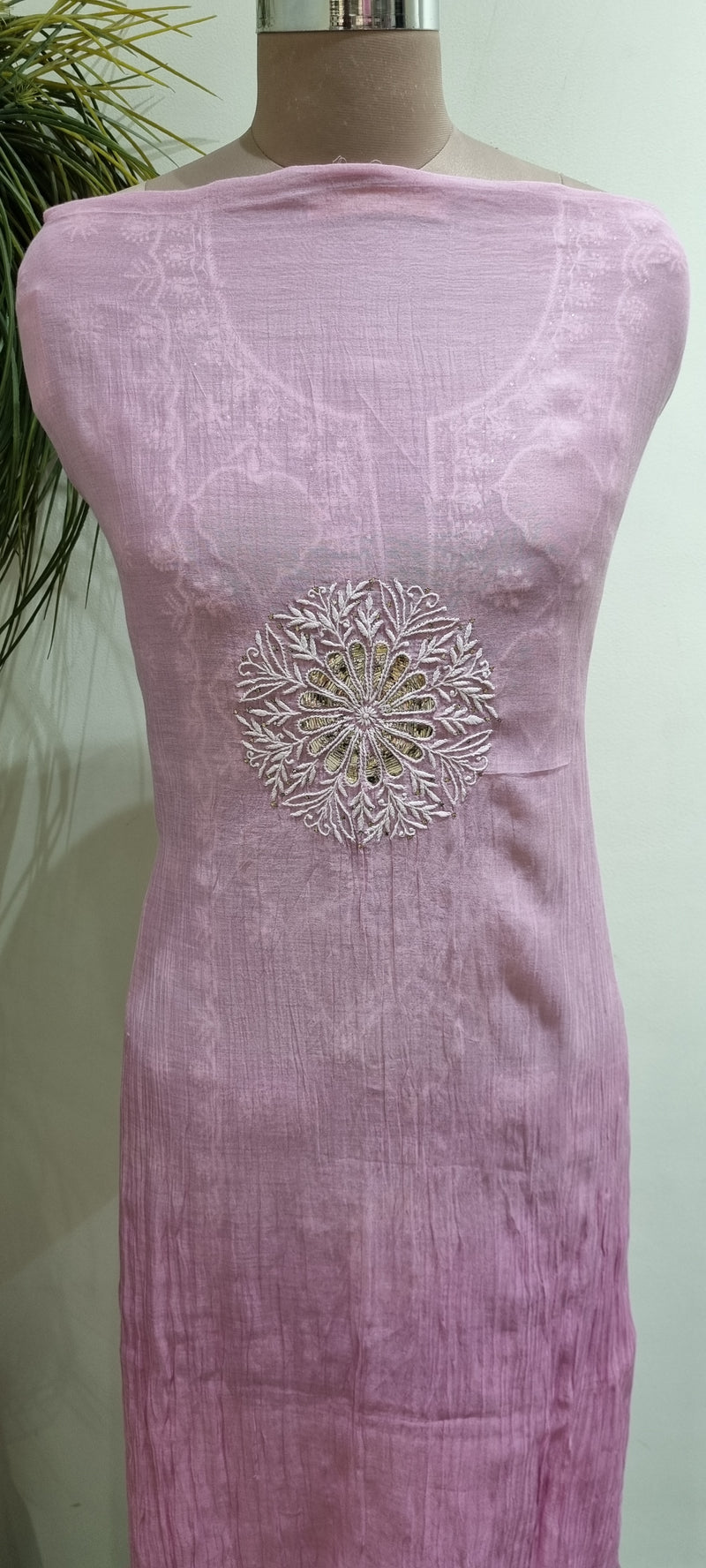 Soft Chanderi 2 Piece Kurta Set