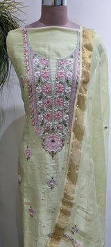 Chanderi Silk 2 Piece Kurta Set