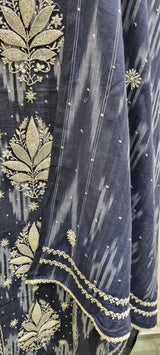 Ikat Print 2 Piece Kurta Set