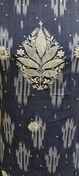 Ikat Print 2 Piece Kurta Set