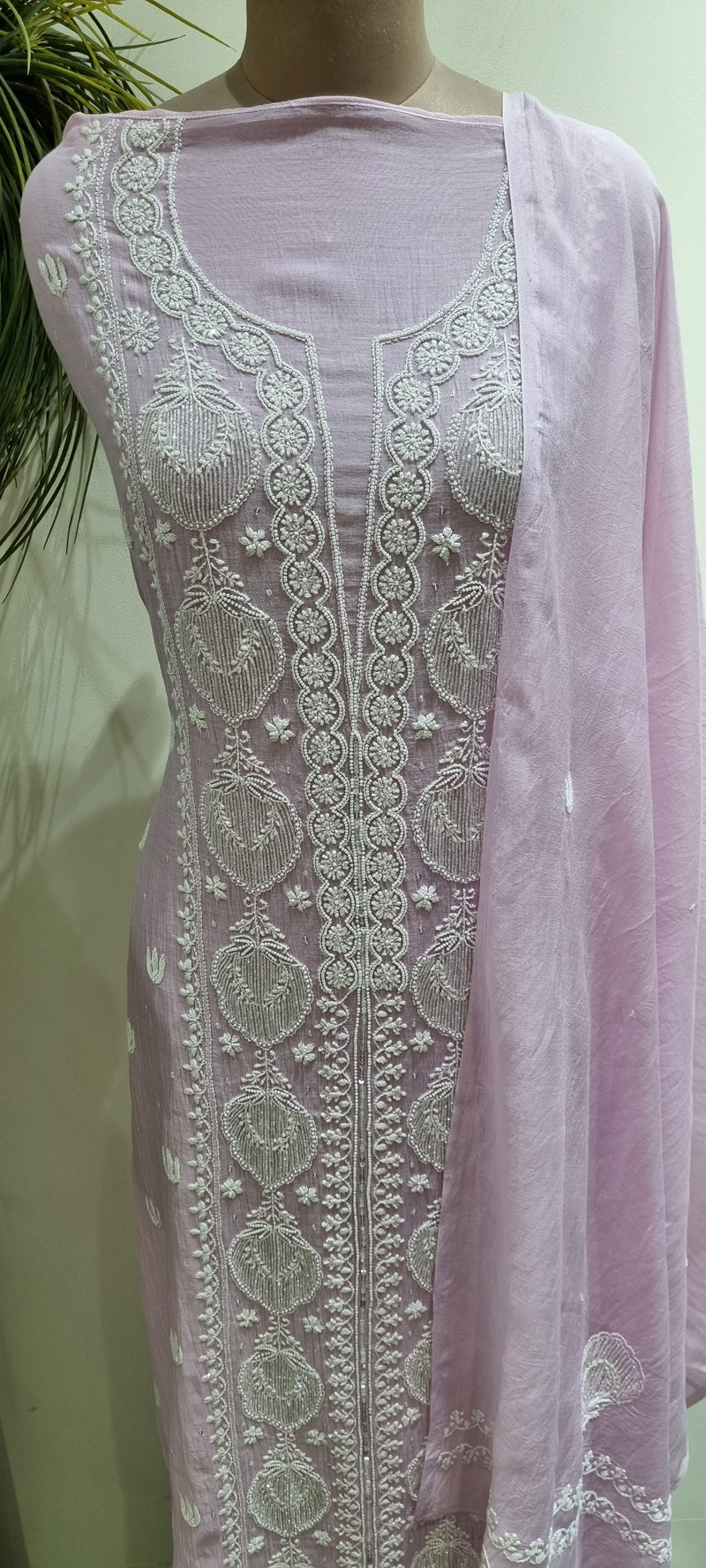 Soft Chanderi 2 Piece Kurta Set