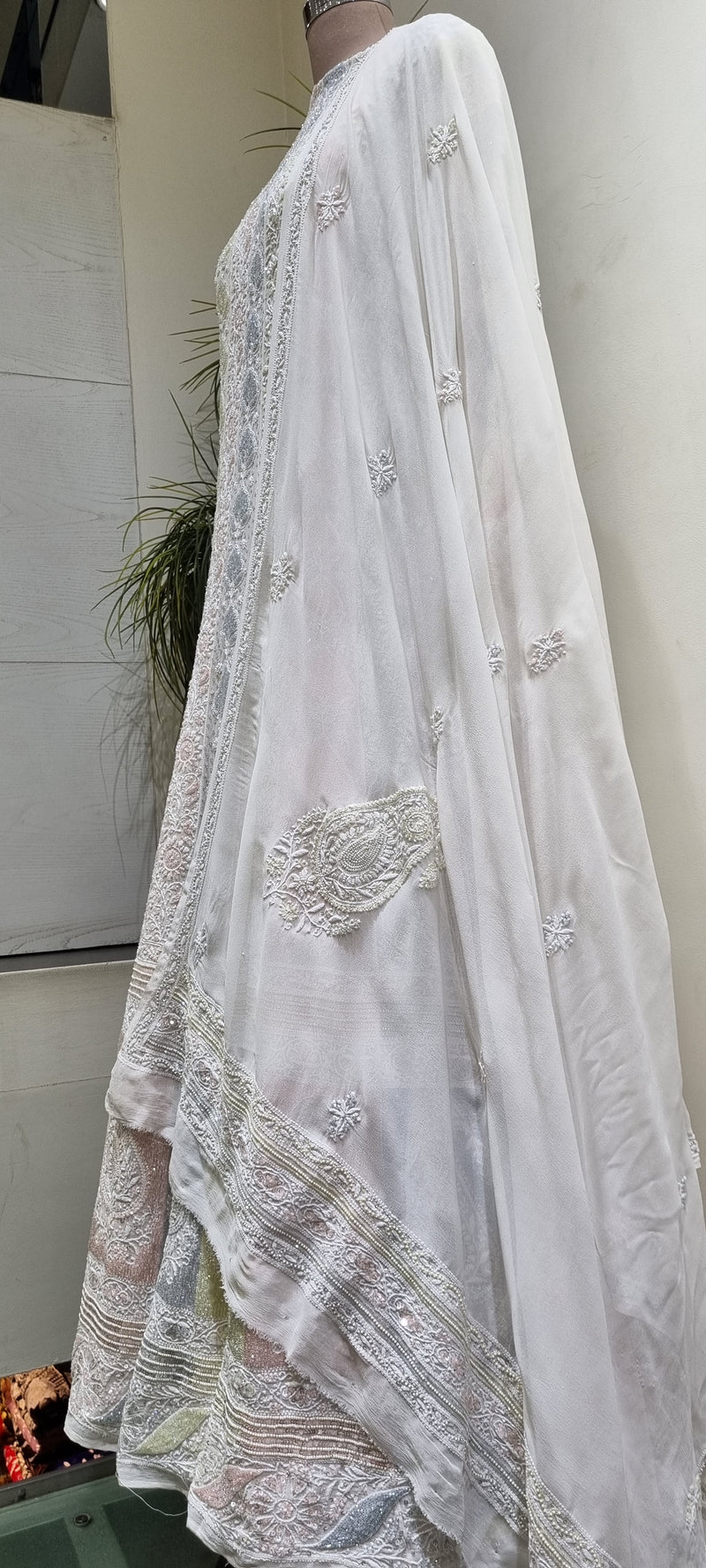 Pure Georgette Anarkali 2 Piece