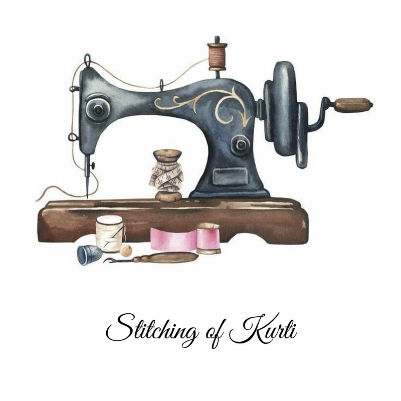 Stitching of Kurti