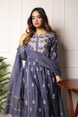 Soft Chanderi Dress- 2 Piece Set