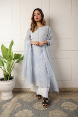 Soft Chanderi 2 piece Kurta Set